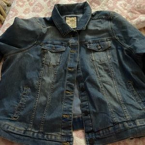 Jean jacket size 2X